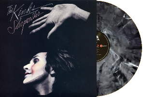 The Kinks - 1977 Sleepwalker - Black/grey swirled vinyl LP  - 260 kr.